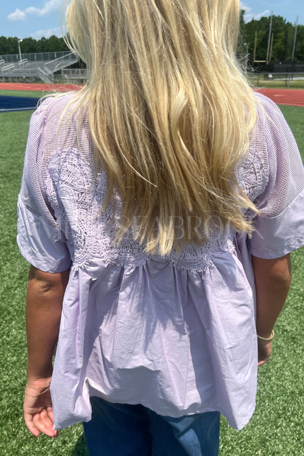 Lucas top, lavender