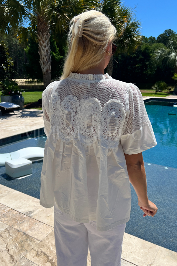 Lucas top, white