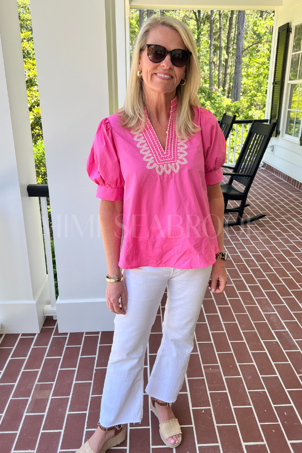 Lula top, pink