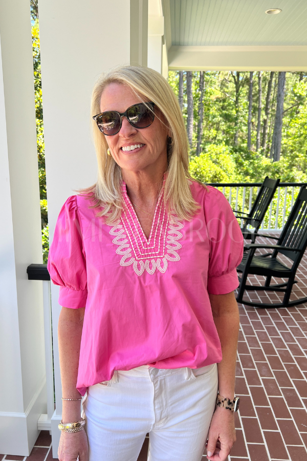 Lula top, pink