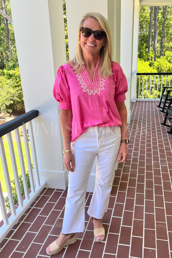 Lula top, pink