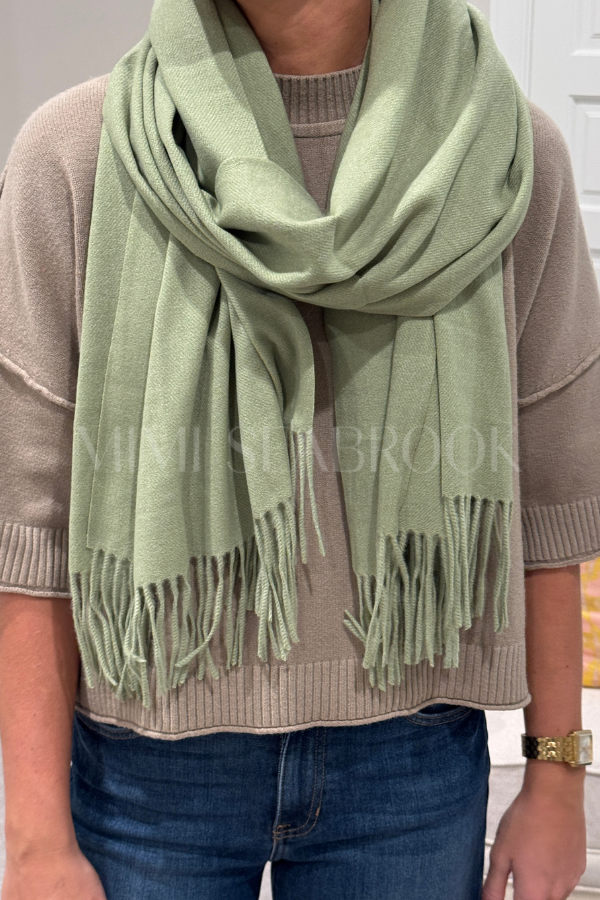 Lumi scarf, sage