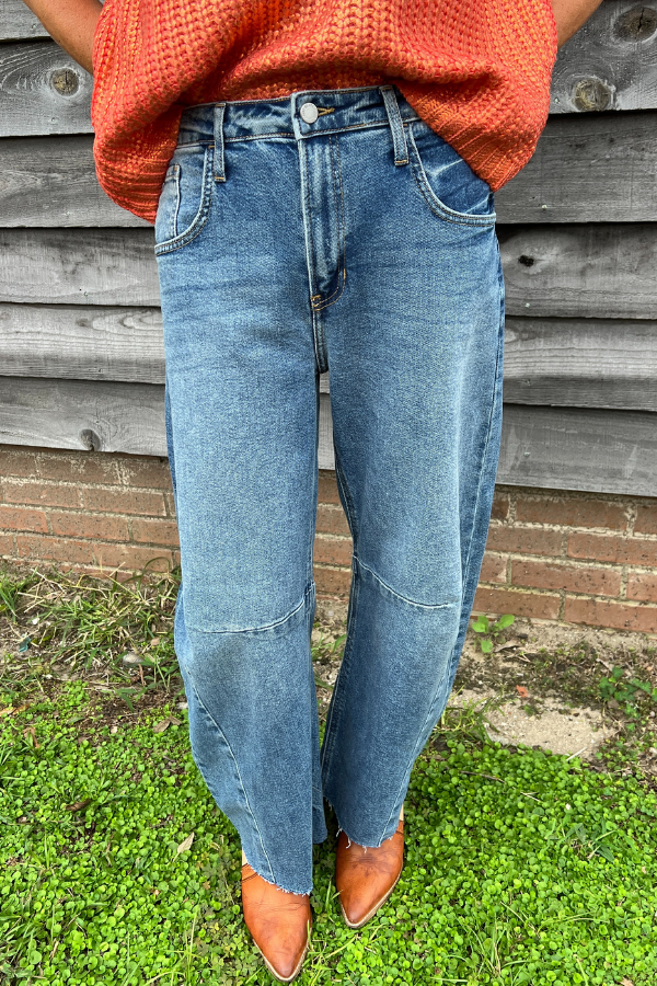 Luna barrel jeans