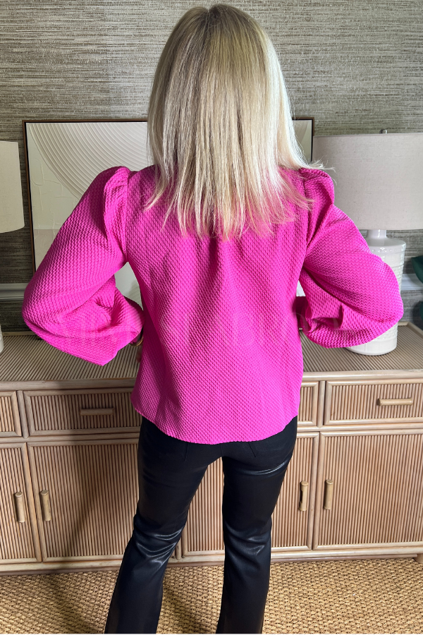 Macie top, pink