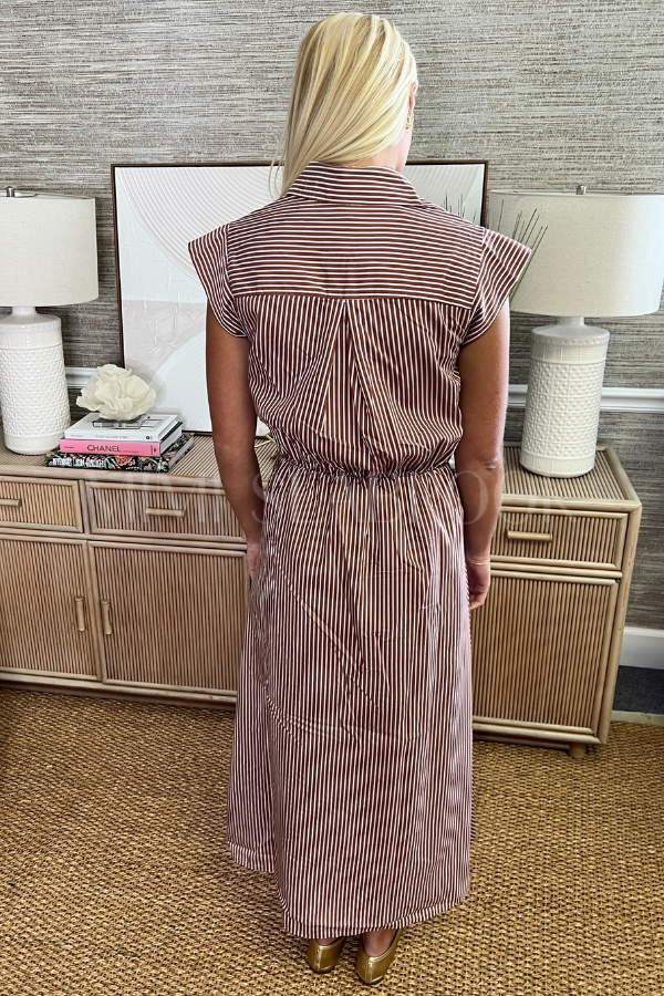 Maison dress, brown