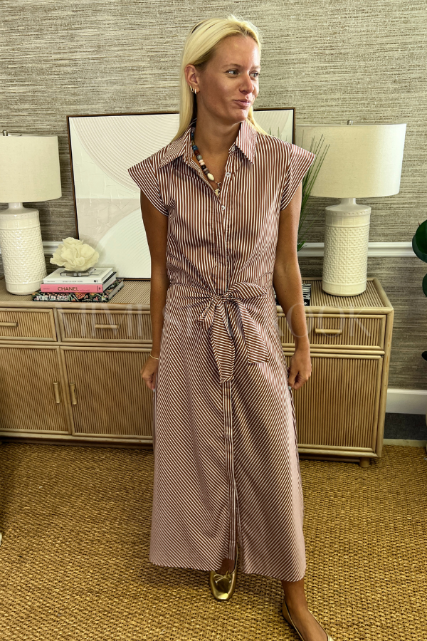 Maison dress, brown