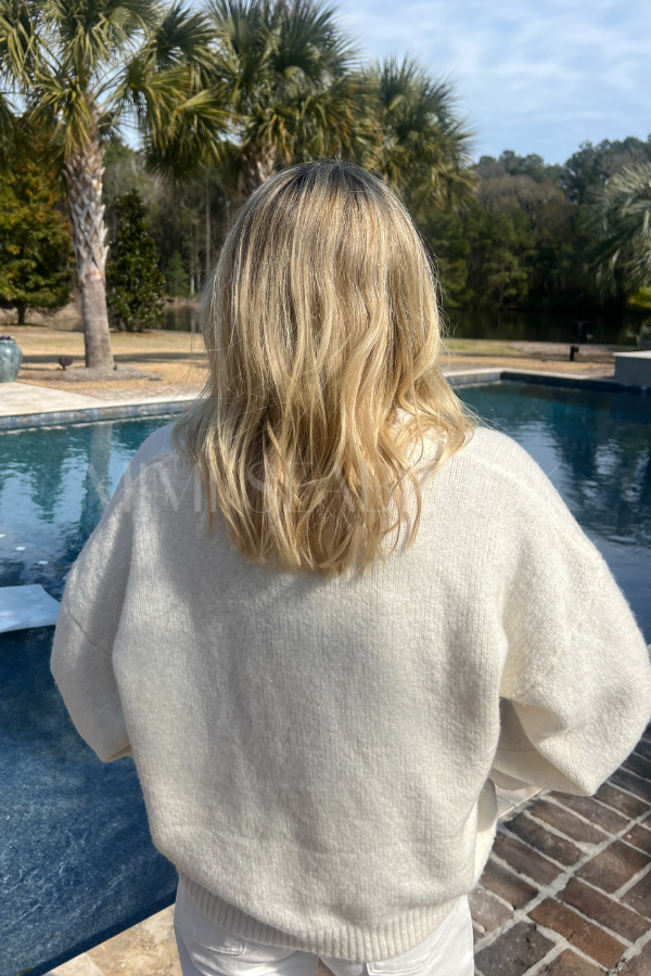 Mallard sweater, cream