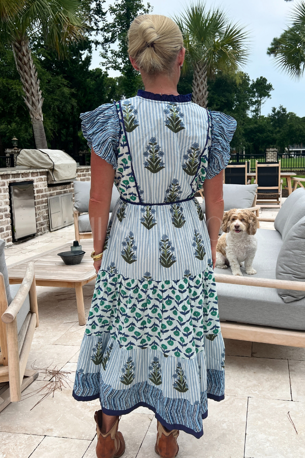 Marcie dress, blue