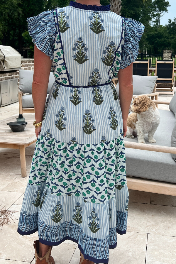 Marcie dress, blue