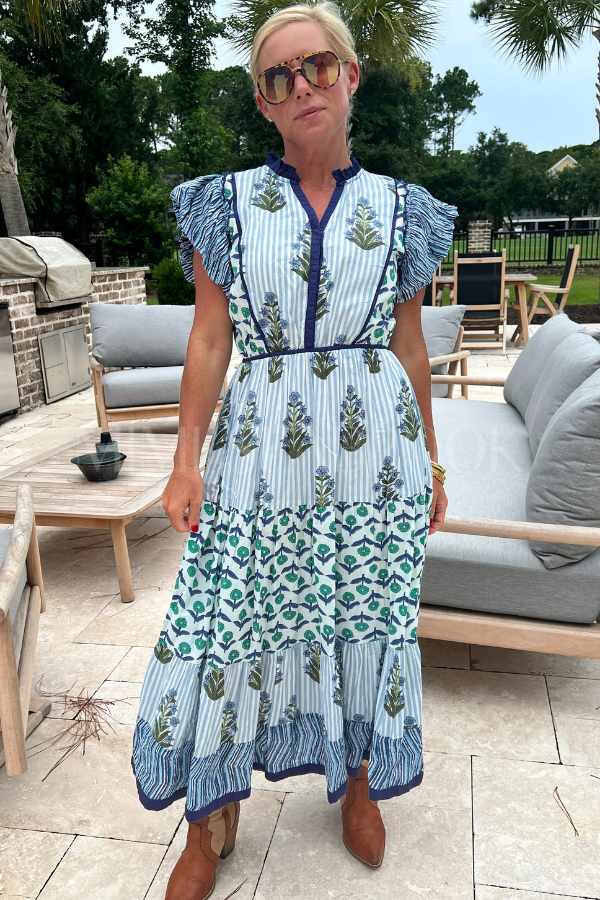 Marcie dress, blue