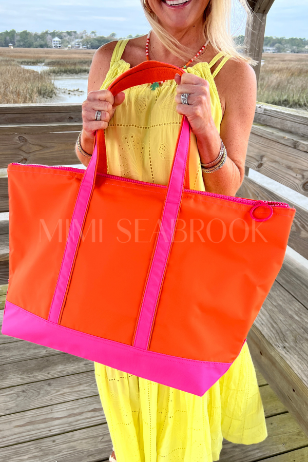 Marcy Tote, Orange