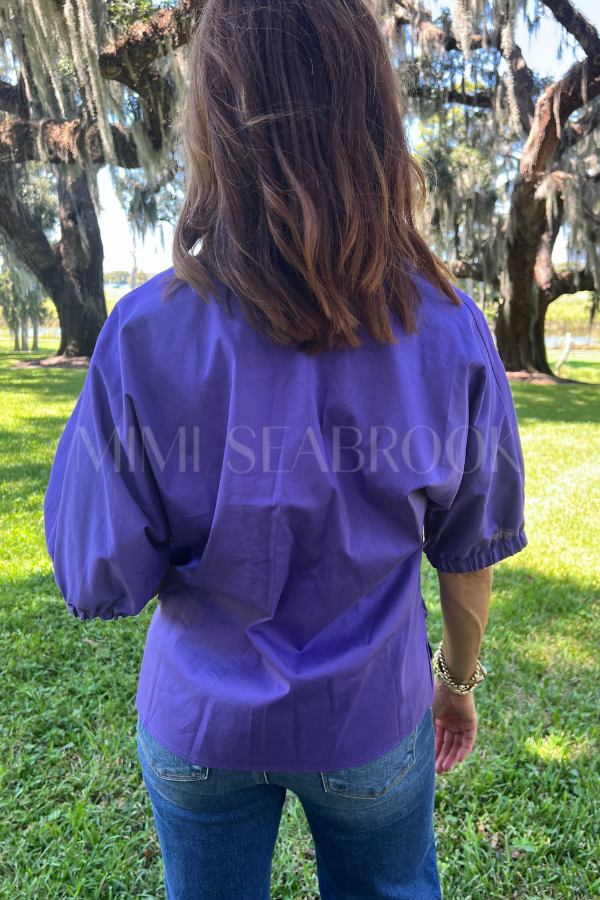 Margo top, purple