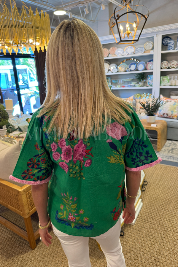Mariah top, green