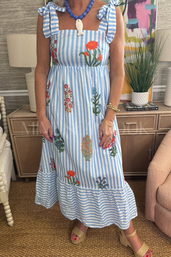 Marianne dress, blue