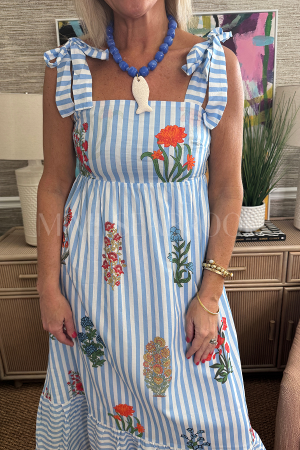 Marianne dress, blue