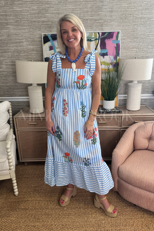 Marianne dress, blue