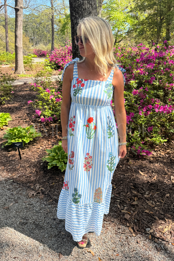 Marianne dress, blue