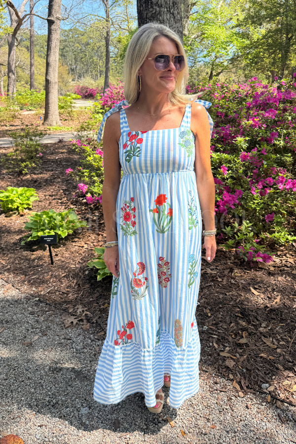 Marianne dress, blue