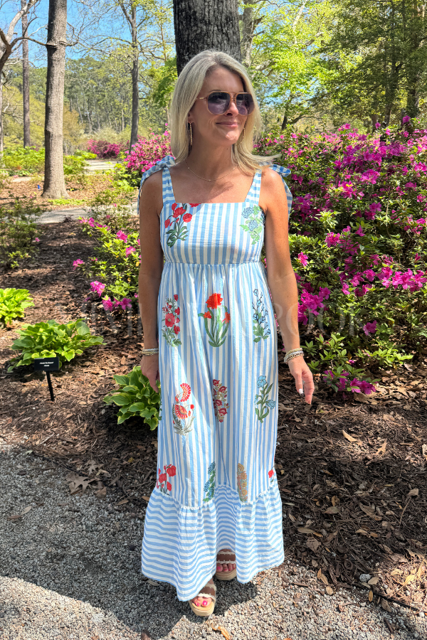 Marianne dress, blue