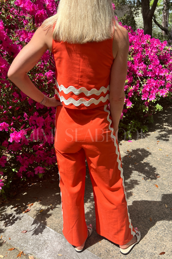 Marina pants, orange