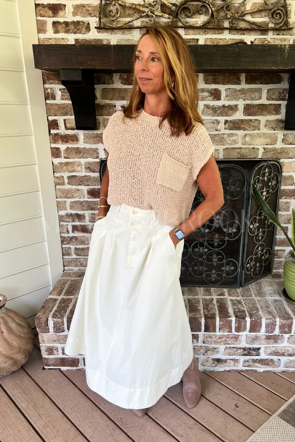 Mary Ann sweater, khaki