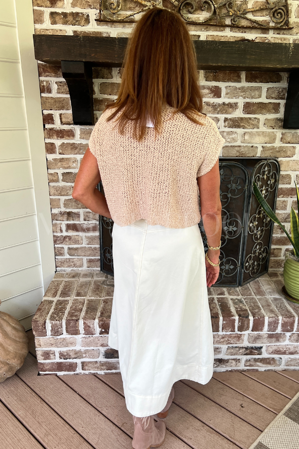 Mary Ann sweater, khaki