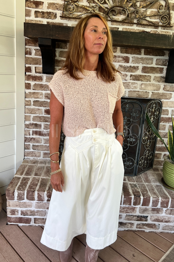 Mary Ann sweater, khaki