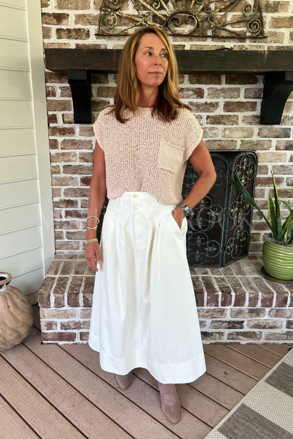 Mary Ann sweater, khaki
