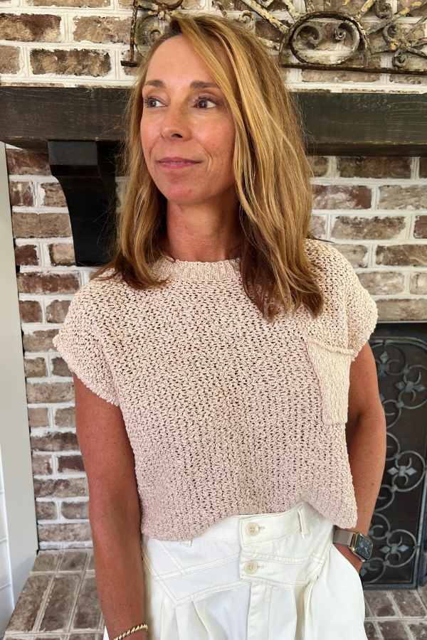 Mary Ann sweater, khaki