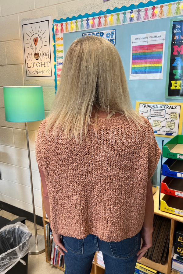 Mary Ann sweater, light brown