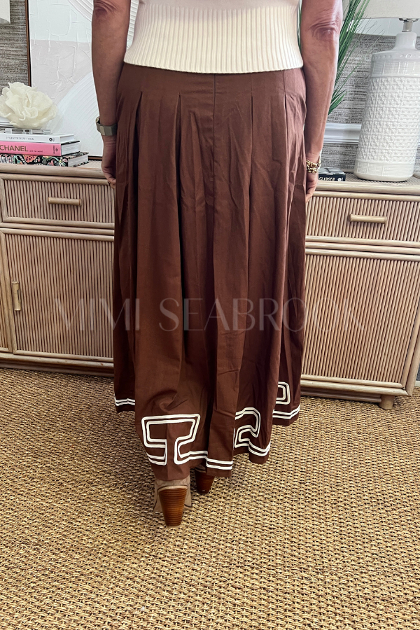 Maryann skirt, brown