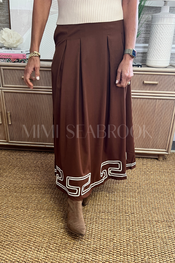 Maryann skirt, brown