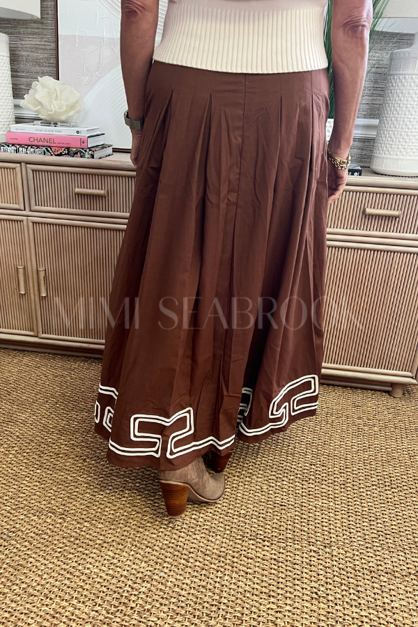 Maryann skirt, brown