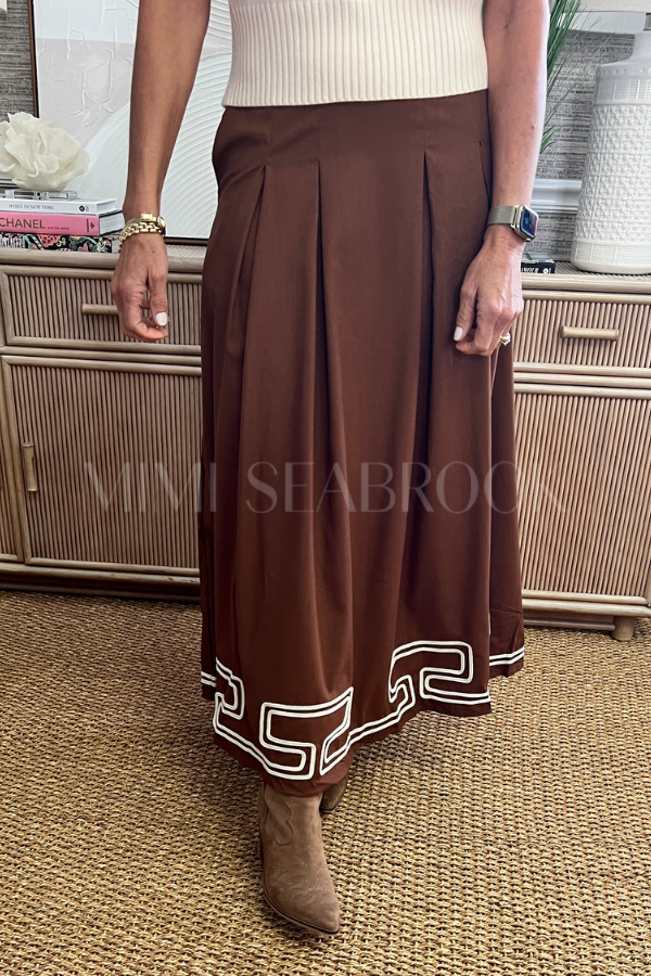 Maryann skirt, brown