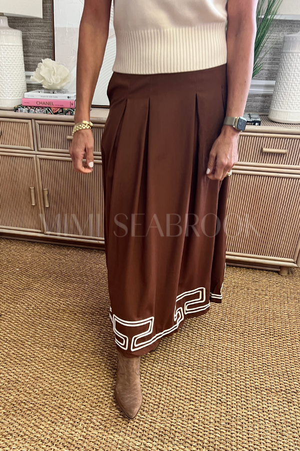 Maryann skirt, brown