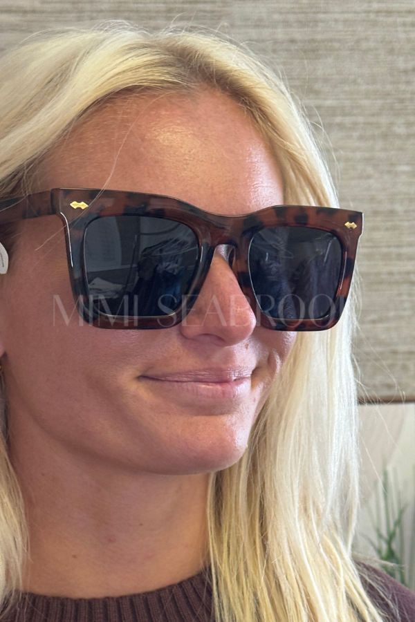 Maverick Sunglasses, tort/smoke by I-SEA