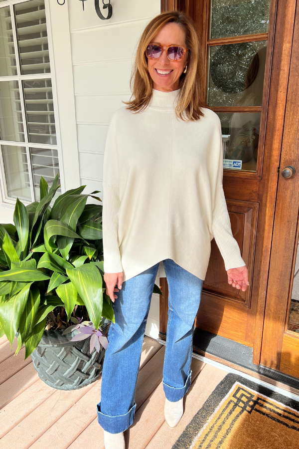 McAllister sweater, ivory