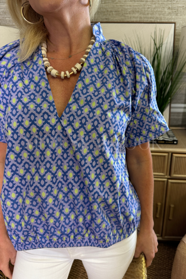 Merritt Top, Lavender Sorbet by Livro