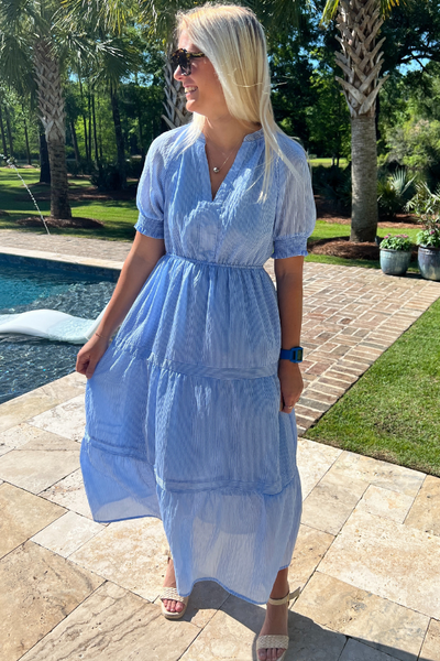 Meryl dress, blue