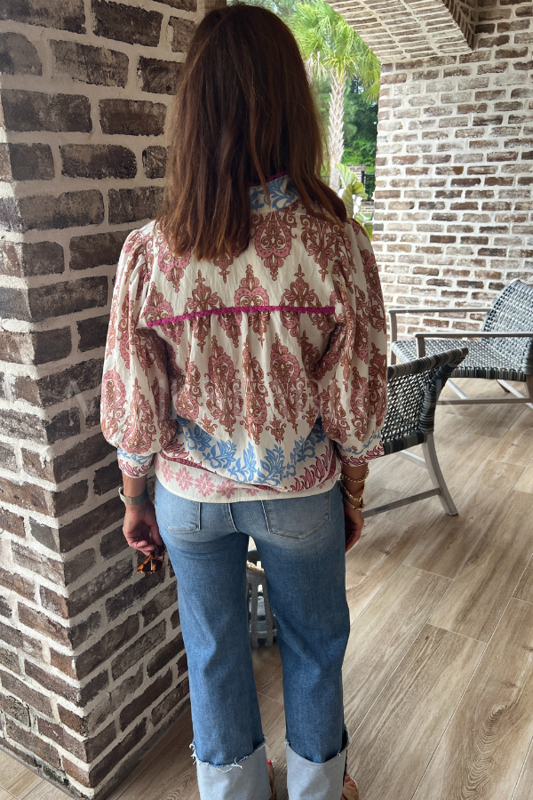 Mianne top, pink