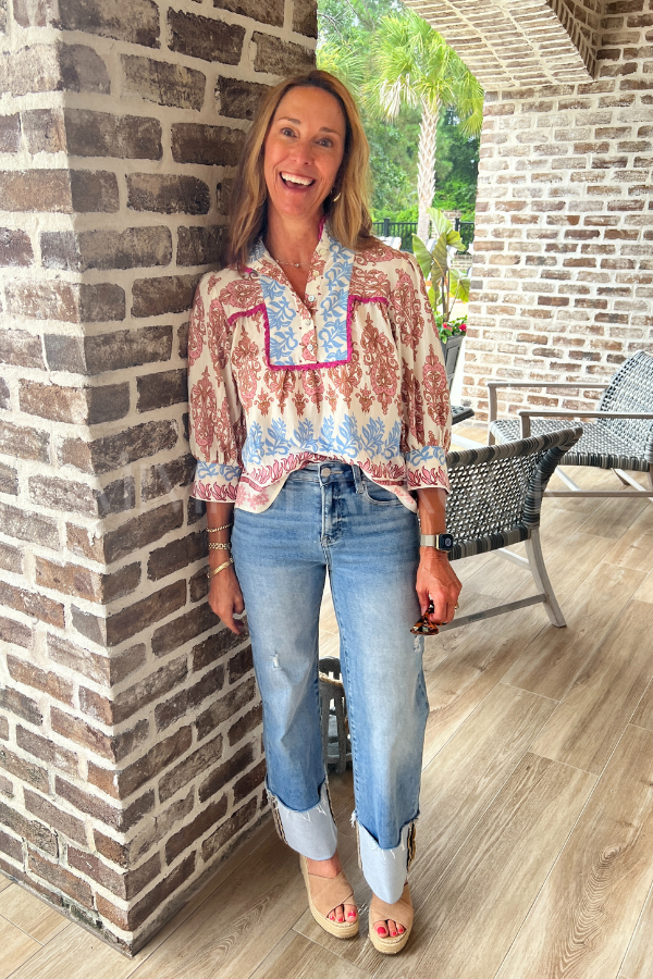 Mianne top, pink