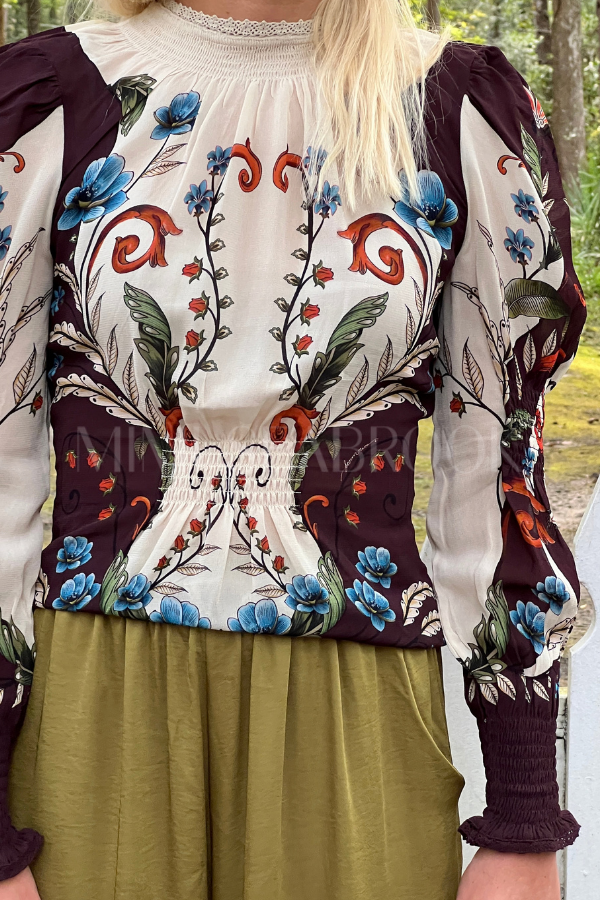 Millena Winter Blouse by Farm Rio
