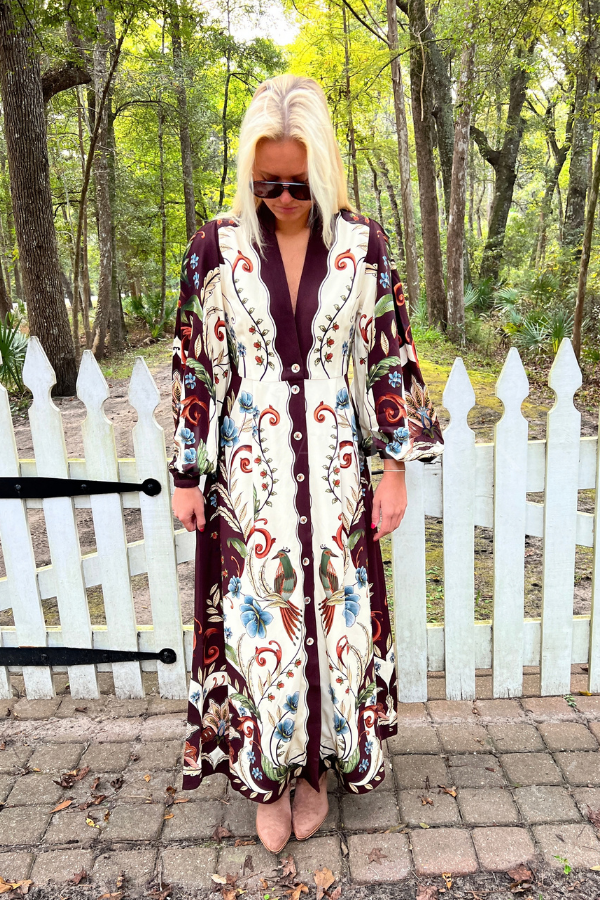 Millena Winter Maxi Dress by Farm Rio