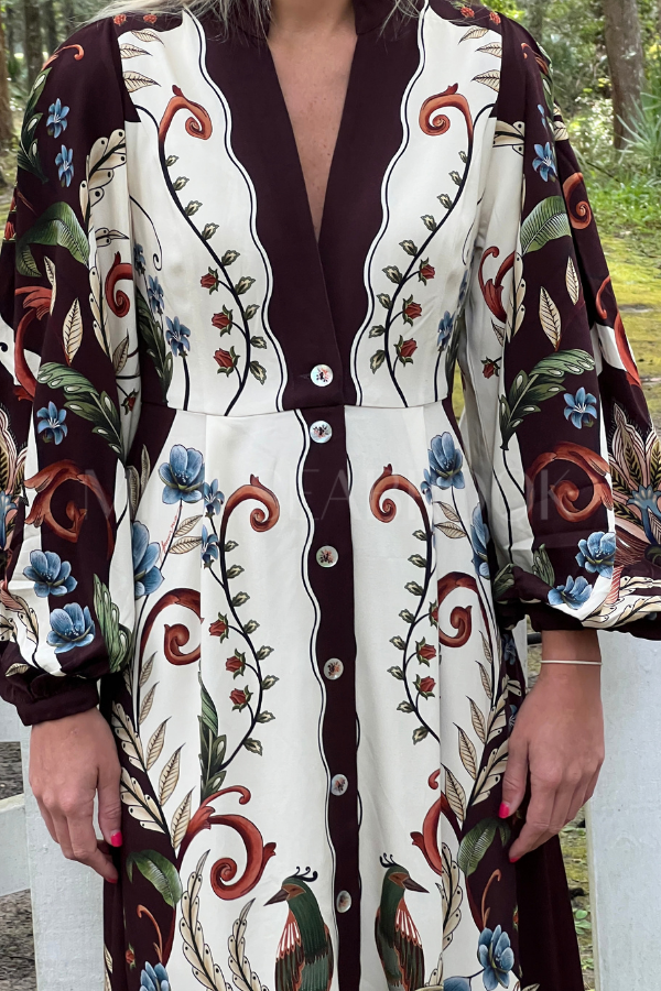 Millena Winter Maxi Dress by Farm Rio