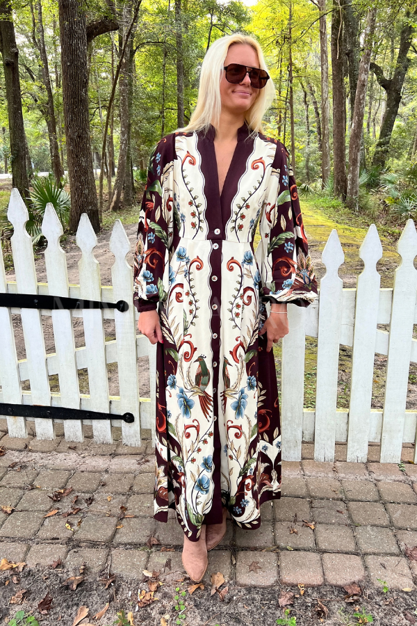 Millena Winter Maxi Dress by Farm Rio