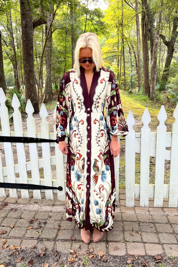 Millena Winter Maxi Dress by Farm Rio