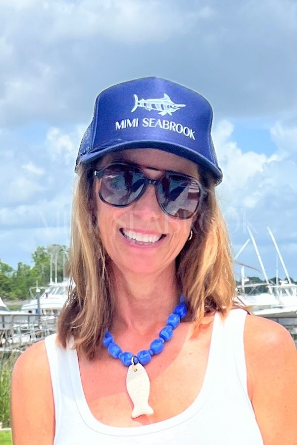 Mimi Marlin Hat x King + Pitt, navy