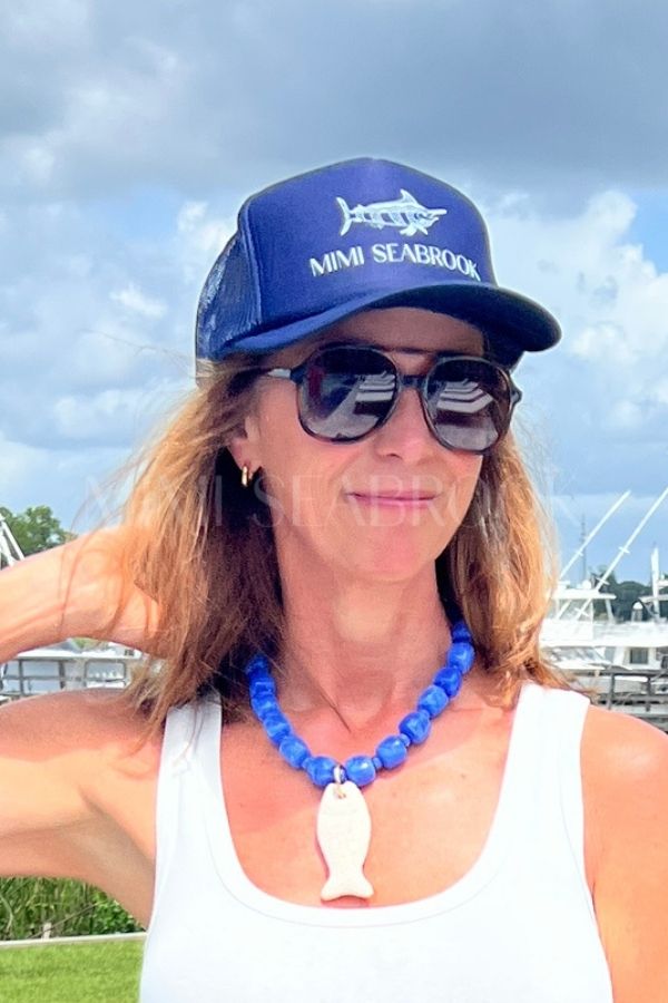 Mimi Marlin Hat x King + Pitt, navy