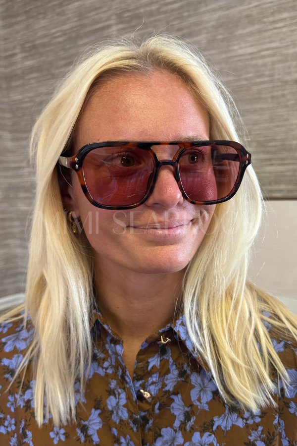 Monaco Sunglasses, tort/peach by I-SEA