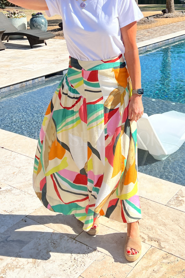 Monaco skirt, lime mix
